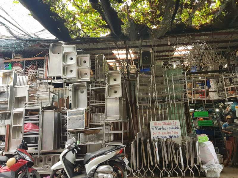Khu vực thu mua đồ cũ giá cao tận nơi